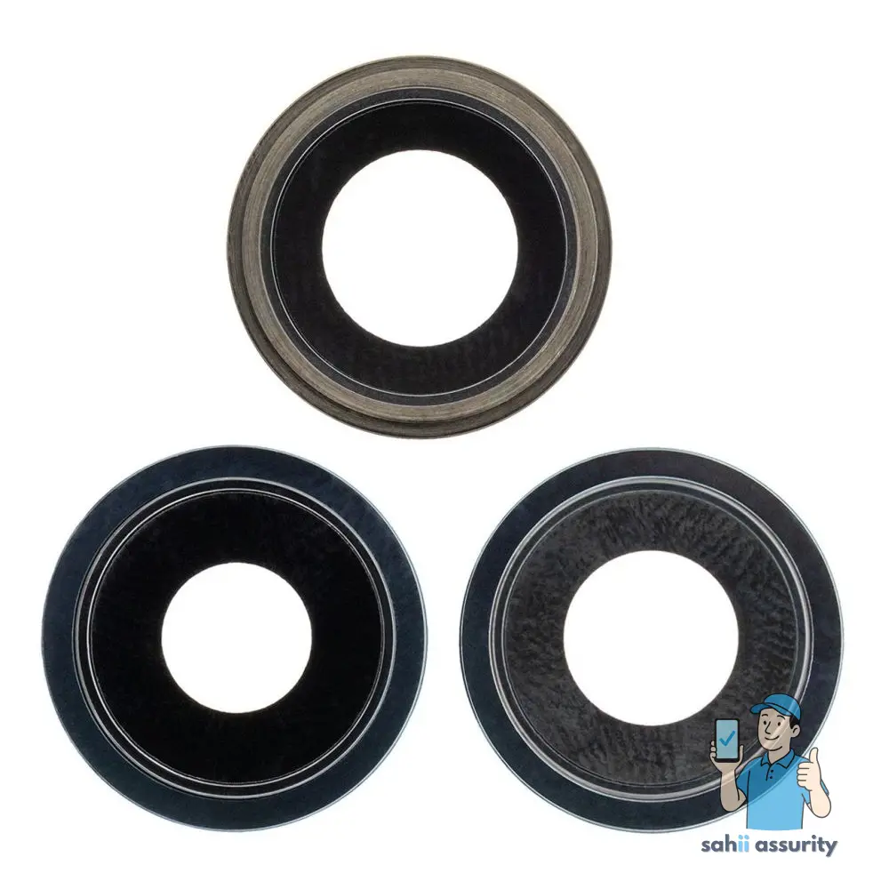 Camera Lens Glass with Frame for Apple iPhone 12 Pro Max Blue thumbnail